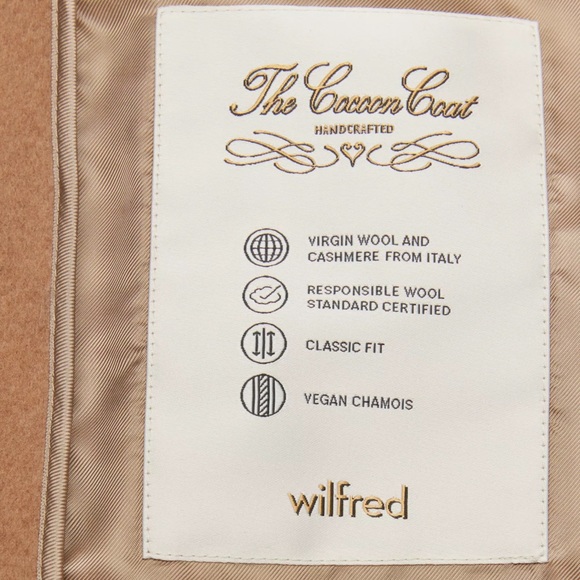 Wilfred Cocoon Coat - Picture 4 of 4